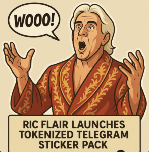 US wrestling star Ric Flair launches tokenized Telegram sticker pack
